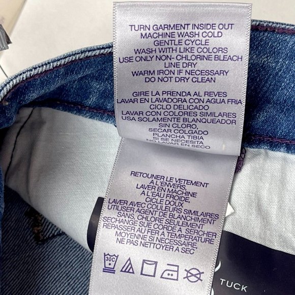 NYDJ Bootcut Denim Jeans Women‎ 6 NWT $114 Stretch Cotton Pockets Slimming Blue - Picture 11 of 12